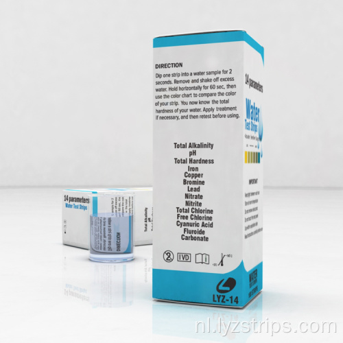 Zwembad Spa Aquarium Water Teststrips 14 Parameters: